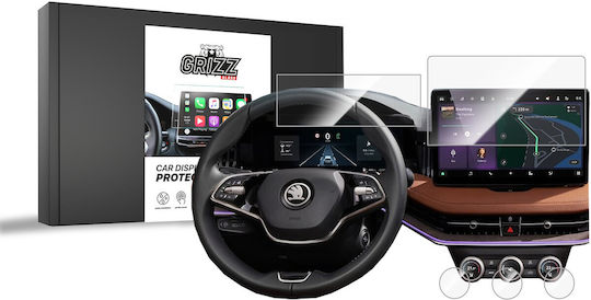 Μεμβράνη Ceramiczna Grizzglass Cardisplay Protection Skoda Superb 4 10" 2024 5w1