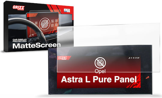 Ματ Φύλλα Grizzglass Προστασία Cardisplay Opel Astra L Pure Panel Virtual Cockpit 2021-2026