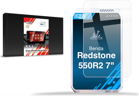 Folie Ceramică Grizzglass Cardisplay Protection Benda Redstone 550r2 7" 2025-2026