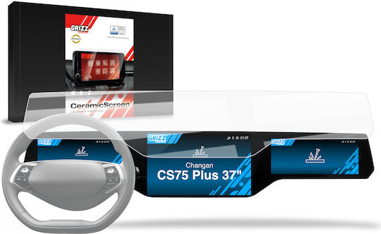 Ceramic Film Grizzglass Car Display Protection Changan CS75 Plus 37" 2026