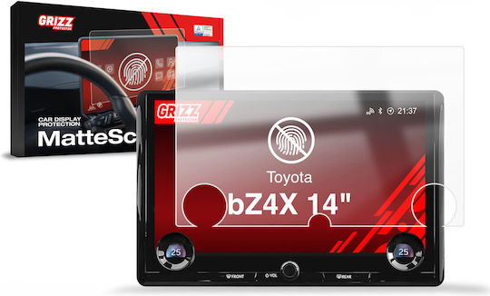 Ματ Μεμβράνη Grizzglass Cardisplay Protection Toyota Bz4x 14" 2026