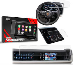 Μεμβράνη Matowa Grizzglass Cardisplay Protection Porsche Panamera 3 12 3" + 10 9“ 2024 3w1
