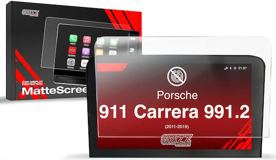 Mat Film GrizzGlass Car Display Protection Porsche 911 Carrera 991.2 7" 2011-2019