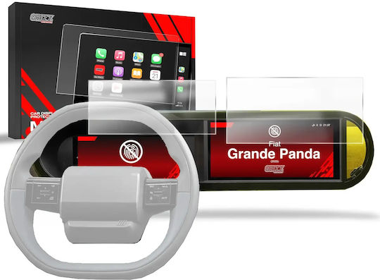 Ματ Φύλλο Grizzglass Προστασία Cardisplay Fiat Grande Panda 10 25" 2025-2026 2w1
