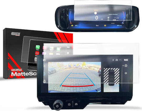 Μεμβράνη Ματ Grizzglass Cardisplay Protection Citroen Berlingo 3 10" 2023-2026 2w1