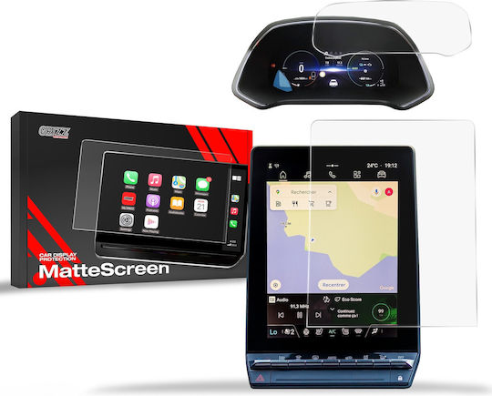 Μεμβράνη Matowa Grizzglass Cardisplay Protection Renault Symbioz 10 4" 2024 2w1