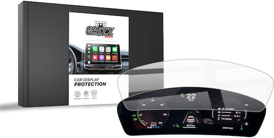 Φύλλο Κεραμικό Grizzglass Προστασία Cardisplay Porsche Macan 4 Virtual Cockpit 2025-2026