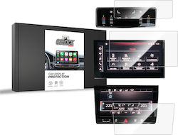 Ceramikfolie Grizzglass Cardisplay Schutz Audi Q7 2019–2026 3-in-1