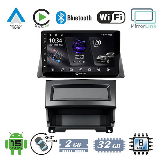 VenCore Auto-Audiosystem für Honda Accord 2002–2021 (Bluetooth/USB/AUX/WiFi/GPS/Apple CarPlay/Android Auto) mit 10,1-Zoll-Touchscreen