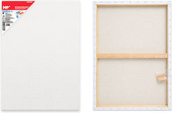 Madrid Papel Weiße Rechteckige Leinwand auf Keilrahmen 50x70 cm 380 g/m² 1 Stück