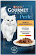 Purina Gourmet Perle Nassfutter für Katzen mit Huhn, Kalb, Fleisch und Fisch 85 g
