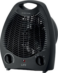 Life Warmy Raumheizlüfter für den Boden Schwarz 2000 W Life Warmy Raumheizlüfter für den Boden Schwarz 2000 W