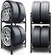 Humberg 4-Position Floor-Mounted Car Tire Stand