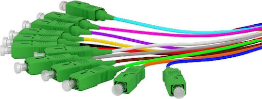 LG Optic Multicolour Optical Fiber Cable 12 Pieces