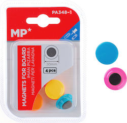 Madrid Papel Set of Round Magnets