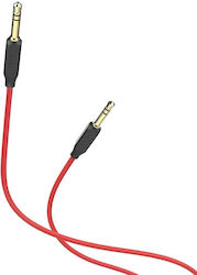 Hoco Cablu audio 3,5 mm male - 3,5 mm male Negr...
