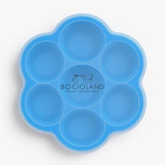 Bocioland Силиконов съд в синьо за 6+ месеца