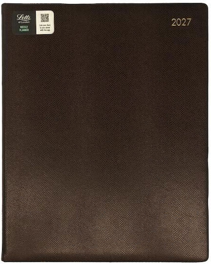 Letts Wochenkalender 2027 21 × 26 cm (Verschiedene Designs)