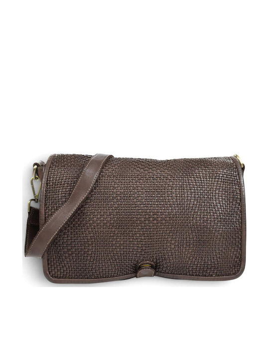Tabac Brown Leather Men's Messenger Bag