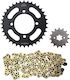JT Sprockets Chain & Sprocket Kit for Yamaha Crypton 110
