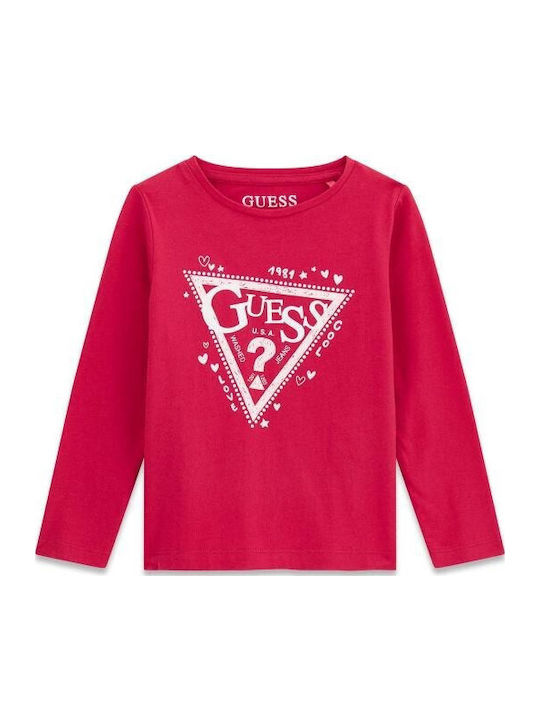 Guess T-shirt Κόκκινο