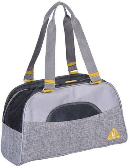 Madpet Wasserdichte Tragetasche für Hunde und Katzen bis 7 kg, Grau, L 44 × B 25 × H 19 cm