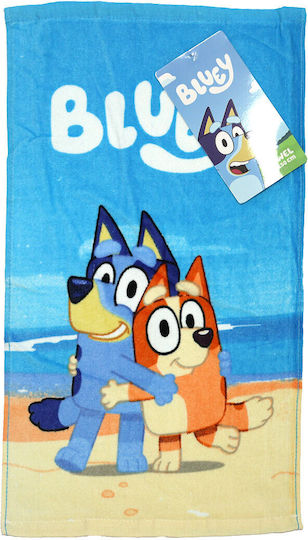 Детска кърпа за лице и ръце Bluey Cozy 30x50 cm – 100% памук Jfk106359 Светлосиня 30x50 см