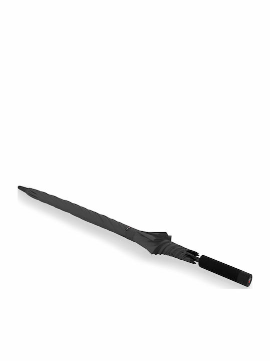 Knirps U.series Compact Black Folding Umbrella