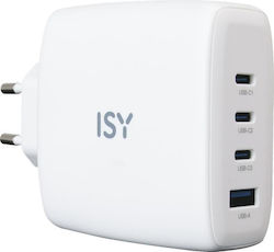 ISY IAC-5140-WT Αντάπτορας 140W ISY IAC-5140-WT Αντάπτορας 140W