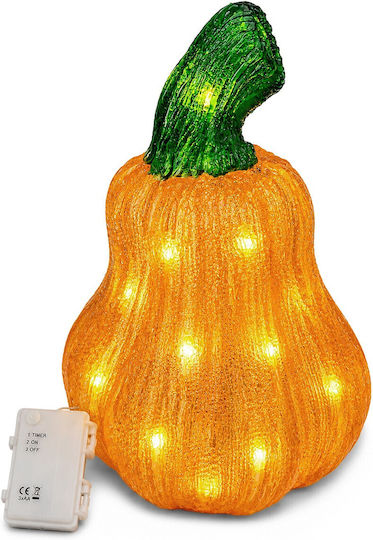 Carnavalista Dekorative LED-Leuchte Warmweiß Kürbis 35 x 22 cm Carnavalista Dekorative LED-Leuchte Warmweiß Kürbis 35 x 22 cm