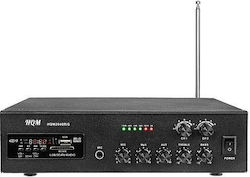 HQM HQM2040R/S Integrated Single-Channel PA Amplifier 40W/8Ω 40W/100V with Cooling System and FM/Bluetooth Connectivity HQM HQM2040R/S Integrated Single-Channel PA Amplifier 40W/8Ω 40W/100V with Cooling System and FM/Bluetooth Connectivity