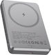 LinQ MagSafe Power Bank 10000mAh 22.5W με Θύρα USB-C Power Delivery Gray