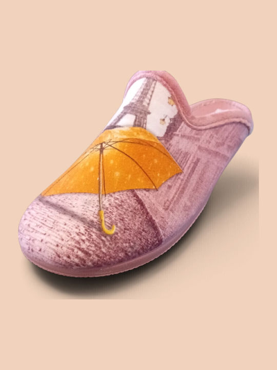 Adam's Shoes Anatomic Winter Women's Slippers Pink