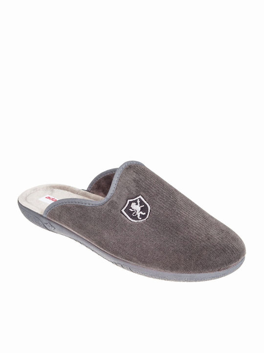 Adam's Shoes Herren Hausschuhe mit Fleece Grau ...