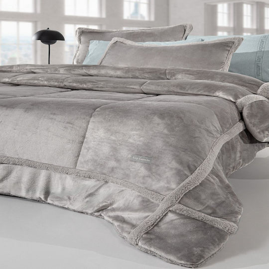 Guy Laroche Wendebettdecke Übergröße 220x240 cm Beige