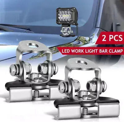 Halterungen für LED-Arbeitsscheinwerfer Offroad SUV ATV 4WD Universal 4×4 – 2 Stück TC-185
