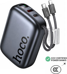 Hoco Q55 Power Bank 20000mAh 20W with USB-A Port and USB-C Port Quick Charge Grey Hoco Q55 Power Bank 20000mAh 20W with USB-A Port and USB-C Port Quick Charge Grey