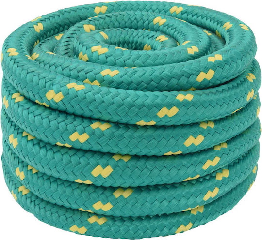 vidaXL Multipurpose General-Purpose Rope 30 mm 25 m Green PP