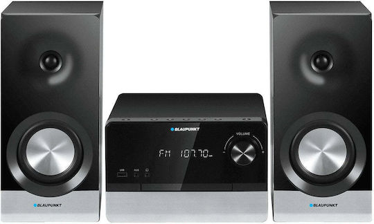 Blaupunkt 2.0 Sound System MS 40.2 100W with CD Player and Bluetooth Black
