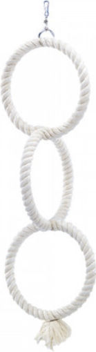 Nobby Hängendes Spielzeug mit 3 Ringen 72 x 24 cm Nobby