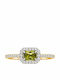 Jools Single Stone Ring in Silver with Zircon