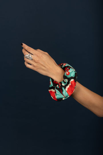 Chaton Crispin Scrunchie Red