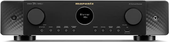 Marantz Cinema 70s SERIES 2 Home Cinema Amplifier 4K/8K 7.2 Channels 50W/8Ω 70W/6Ω with HDR and Dolby Atmos Black