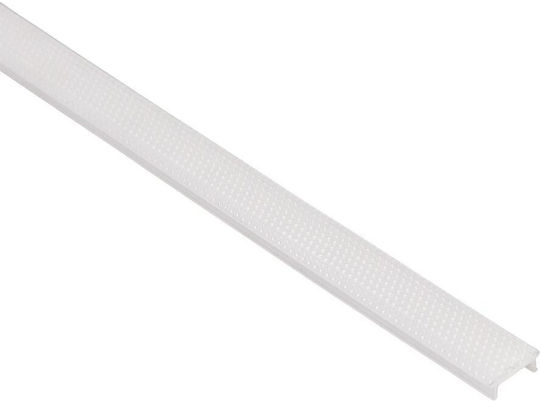 Adeleq Prismenabdeckung 2 m × 5 Stück für Profil 30-1890/30-1990 Transparent 30-18932