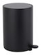 Ankor Metal Bathroom Bin Soft Close 5L Black