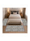 Homeone Modern Schlafzimmer-Teppichsets Samt 3 Stück