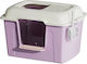 Denik Pets Ladă Închisă Pentru Pisici Violetă L81 x l56 x h41 cm