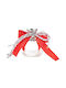 Nuova Vita Handmade Tabletop Pomegranate Lucky Charm Silver Ceramic