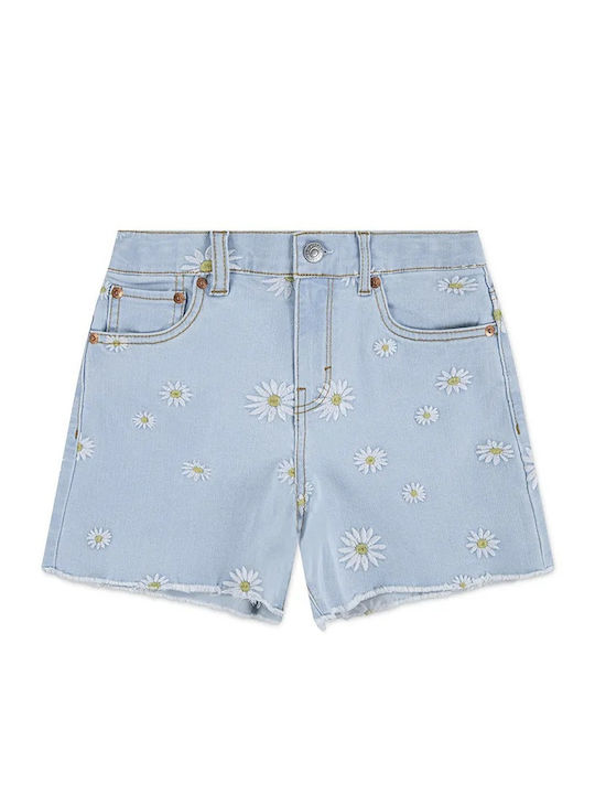 Детски дънкови къси панталони/бермуди Daisy Light Sugar Blue