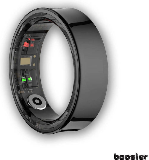 Booster Smart Ring Größe Wasserdicht mit Pulsmesser Titan